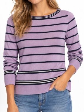 Talbots NWT purple Merino Wool sweater women’s small